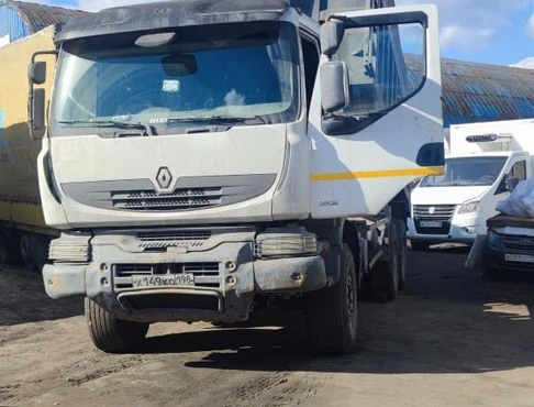 RENAULT KERAX  недостаточное давление воздуха в тормозной системе